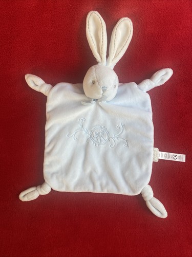 Doudou lapin noeud - doudou,
