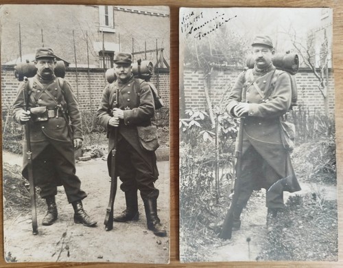 Photo cards colombophile war - photo,