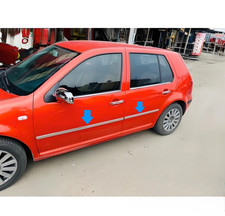 Garniture de porte latérale chromée pour VW Golf 4 1998-2005 4 pièces