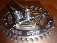STRONGLIGHT 93 chainwheel 51T 42T crank length 170mm BSC standard buffed finish