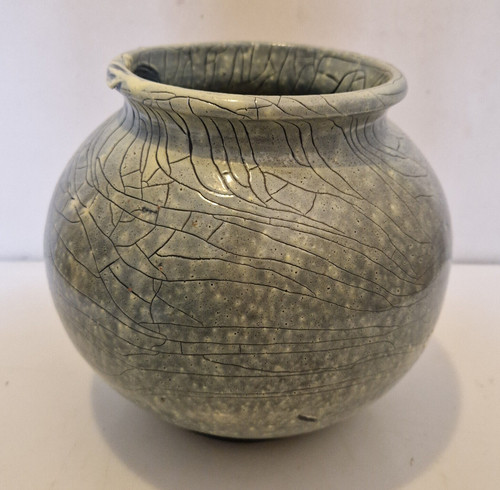 Art déco bauhaus vase - -,