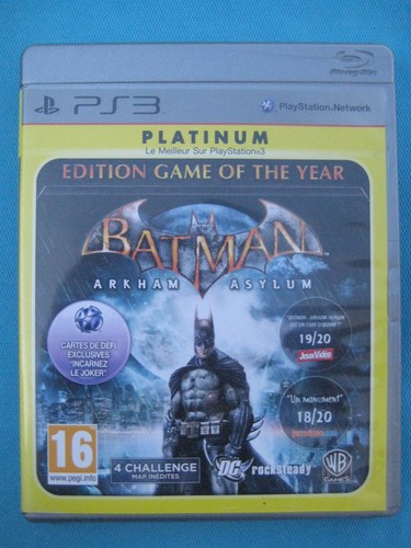Ps3 batman arkham asylum - ps3/batman, asylum/sans