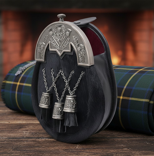 Sporran kilt écossais - sporran, x