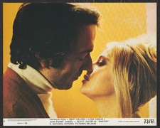 JEAN PIERRE CASSEL BRITT EKLAND KISSING BLONDE Baxter ‘73
