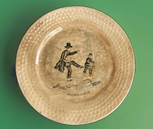 Assiette rentrée forcée - rentrée, en