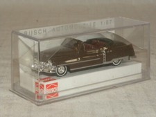 VINTAGE BUSCH HO 1/87 TOY CAR TOY CAR CADILLAC 52 CONVERTIBLE 43408