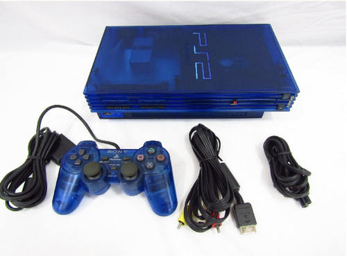 Sony playstation ocean blue - sony,