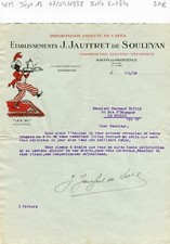 Dept 13 - Salon de Provence - Beautiful Head of a Coffee Roaster from 1938