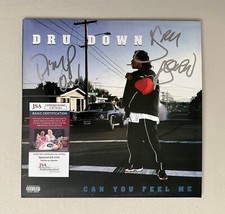 Dru Down Signed Vinyl Can You Feel Me Rap Hip Hop JSA Authentic