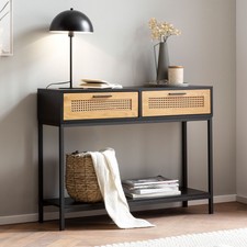 FineBuy Table Console Noir 100