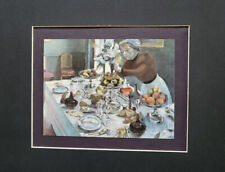 Henri Matisse "The Dinner Table" (La Desserte) Matted offset Litho Print 1990