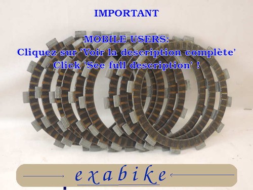 Disques garnis embrayage - disques, d'embrayage