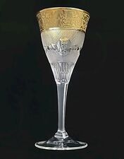 Reine Elizabeth II Mariage Royal Buckingham Palace Doré Moser Cristal Vin Verre