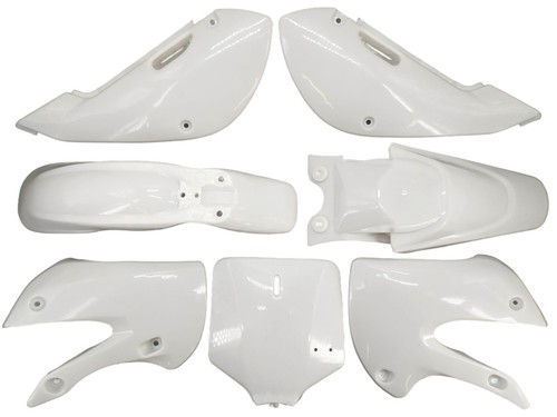 Kit plastiques blanc type