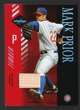 Mark Prior 2003 Leaf Limited Timber Game Bat /25 Chicago Cubs #144