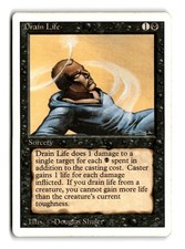 Magic : the Gathering - Drain Life (Revised Edition) , [EN]