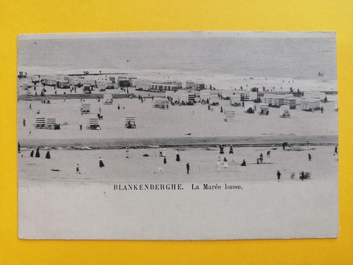 Cpa belgique blankenberghe - cpa,
