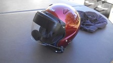 Arai Classic/m helmet size XL Maroon with face shield
