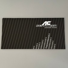 AC Schnitzer BMW Brochure Prospekt Product Catalog Nr.5 1992 E30 E36 E34 E32