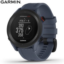 Montre connectée GPS de golf Garmin Approach S12 bleu granit avec 42k + parco...