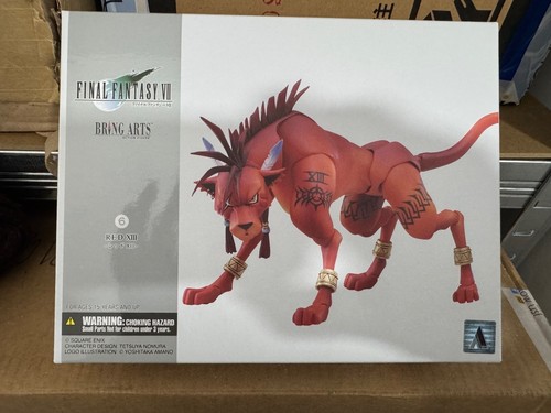 Final fantasy vii figurine red - figurine,