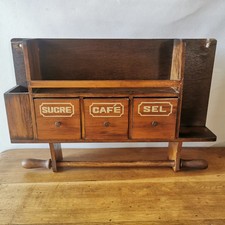 Ancienne Étagère À Épices