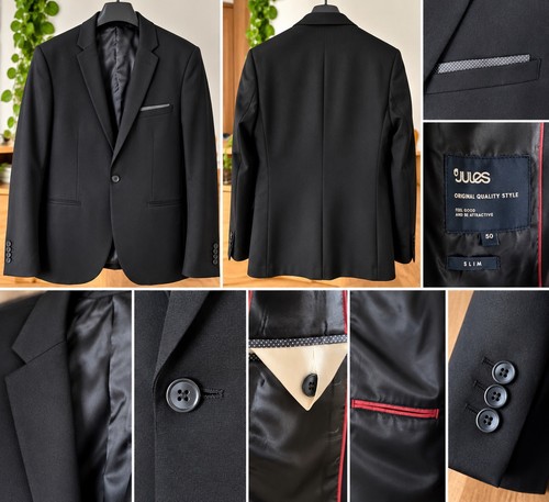 Veste blazer homme jules noire - blazer,