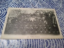 Old postcard Tonkin Tirailleurs Tonkinois 
