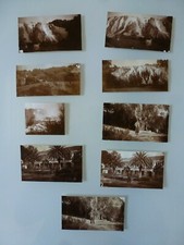 ALGERIA BLIDA & SURROUNDINGS BLACK FEET LOT OF 9 PHOTOS MAGHREB SILVER PRINTS