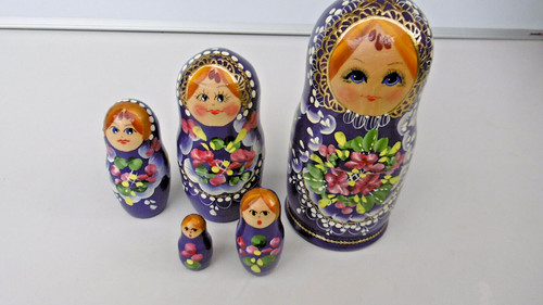 Russian doll matryoshka - russian, 5