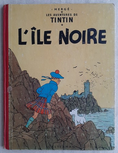 Tintin ile noire tres rare - tres,