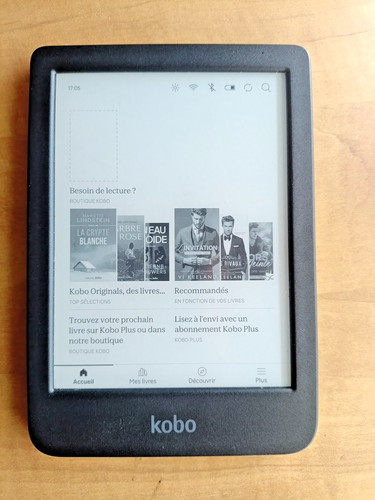 Rakuten kobo clara liseuse - bw,
