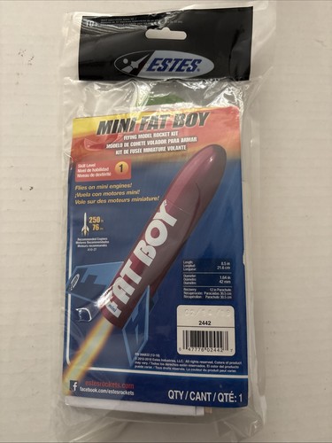 Estes mini fat boy 2442 - mini, #2442