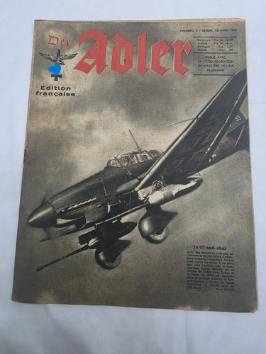 Revue der adler - revue, Édition