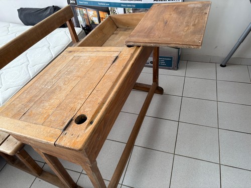 Pupitre ecolier début xxème - ecolier,