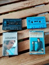  lot 2 cassettes K7 audio vintage-salvatore Adam-cassette d'or-envoi gratuit ! 