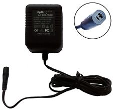2-Pin 12V AC Adapter For Kurt Adler 12" CUL Fiber-Optic LED Santa Treetop AD2002