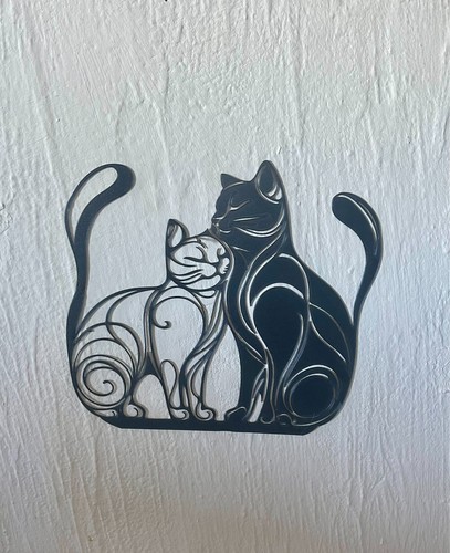Déco murale chats - murale, amoureux