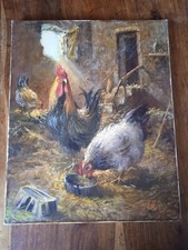 PEINTURE A L HUILE SUR TOILE