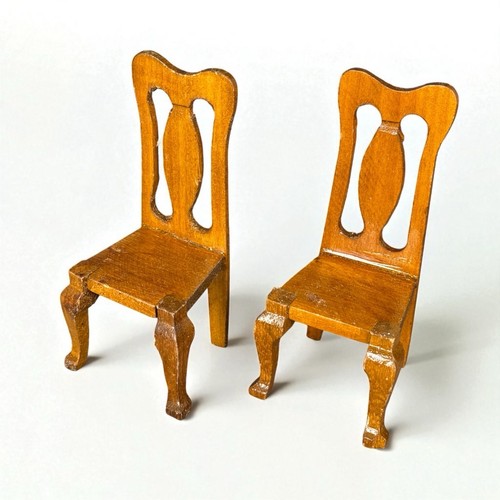Lot chaises miniatures - chaises, bois