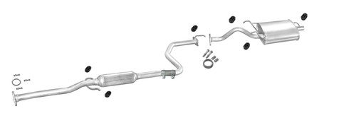 Pot échappement pour honda - pot,
