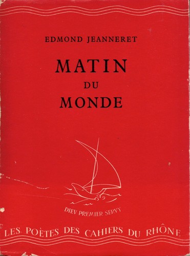 Jeanneret edmond matin du - -,