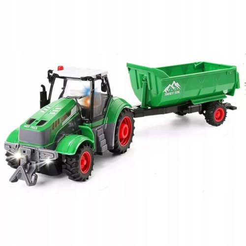 Tracteur avec remorque - tracteur,
