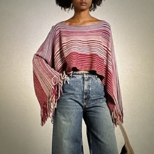 Missoni striped cropped knit - missoni,
