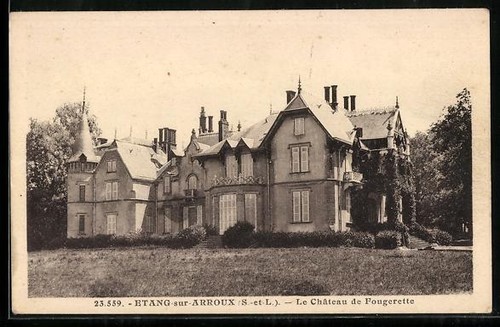 Cpa étang sur - cpa, Étang-sur-arroux