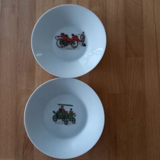 2  Soucoupes LIMOGES FRANCE