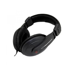 [EH120] ESPERANZA Casque Audio Stéréo Filaire REGGAE Volume et 2m de Câble Noir