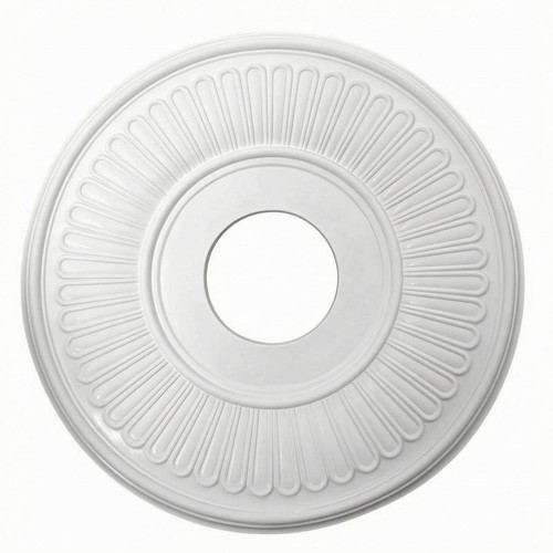 Rosace plafond motif floral - motif,