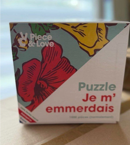 Puzzle emmerdais - "je, m'emmerdais"