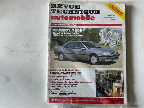 Rta revue technique - technique, automobile